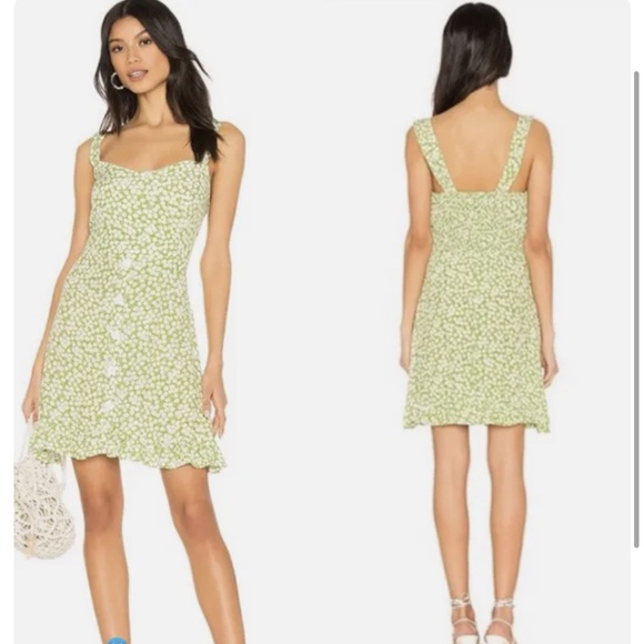 NEW Faithfull the Brand Lou Lou Mini Dress - Picture 3 of 8